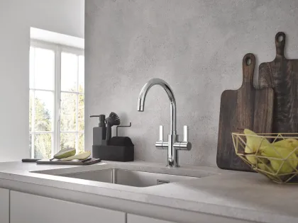 Мийка для кухні із нержавіючої сталі Grohe K700U (31574SD1) — Photo 3
