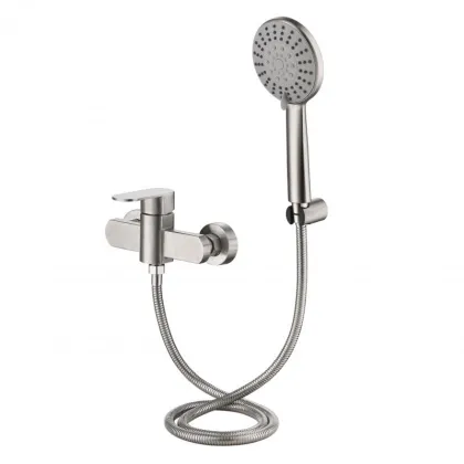 Змішувач для душу Lidz Luna 010 (k35) LDLUN010NKS49191 Nickel — Photo 2