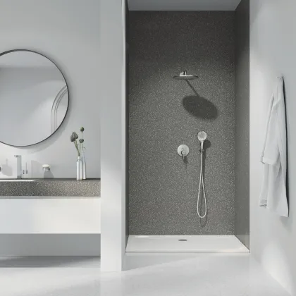 Ручний душ, 3 режими струменю Grohe Rainshower SmartActive (26574000) — Photo 3
