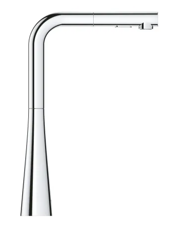Змішувач для кухні з висувним виливом Grohe Zedra (32553002) — Photo 5