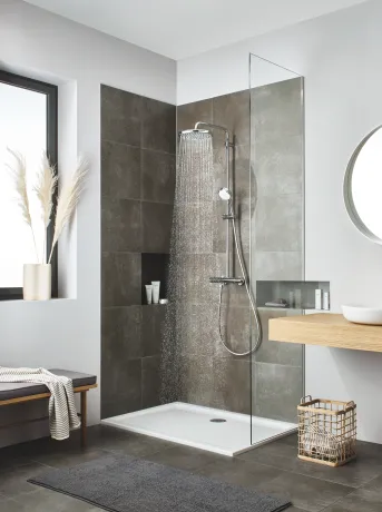 Душова система з термостатом для душа Grohe New Tempesta Cosmop. System (26670000) — Photo 5