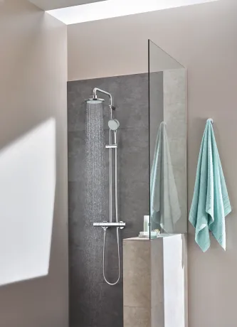 Душова система з термостатом для душа Grohe New Tempesta Cosmop. System (27922000) — Photo 6