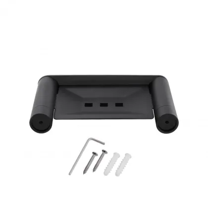 Мильниця Qtap Scorpio настінна QTMDK4102103B Black (Mýdlenka) — Photo 2
