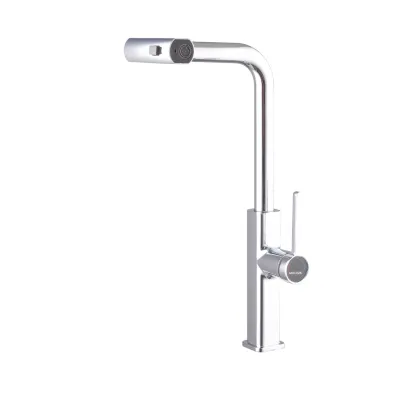 Змішувач для кухні з висувним виливом Mixxus Premium HAMMER 014 (MI6953) — Photo 5