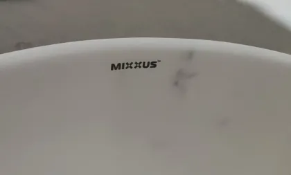 Раковина накладна MIXXUS PREMIUM ELLIPSE-0108 MARBLE 400х330х145mm (MP6526) — Photo 1