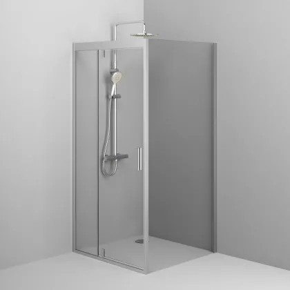 Душеве огородження Square Pivot 90x90 см, без піддону AM.PM W90UG-404-090MT Gem — Photo 2