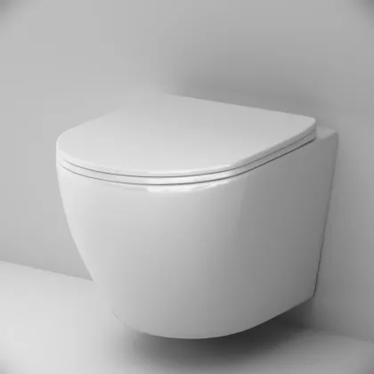Підвісний унітаз AquaSpin з сидінням мікроліфт AM.PM CLA1900SC Like — Photo 4