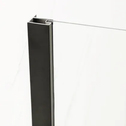 Душова кабіна без піддону Mixxus Premium DIVERSE SC03-100x80x195-TR Black прозоре скло 6мм (MI6866) — Photo 9