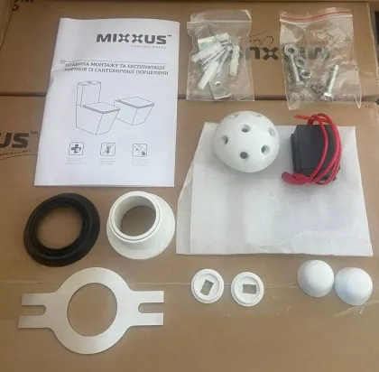 Пісуар підвісний Mixxus Premium BEVEL-1002 330x245x545mm з ІЧ-датчиком автоматичного змиву (MP6662) — Photo 6