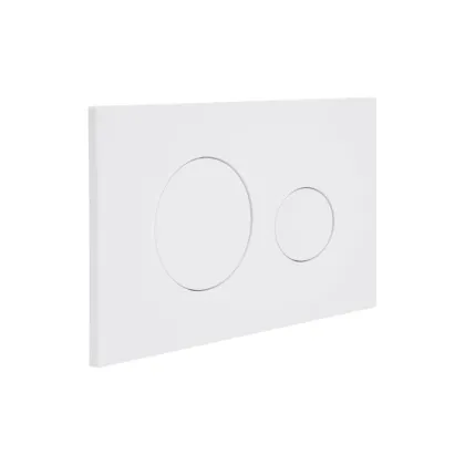 Клавіша змиву Qtap Standard 152x236x28 мм, White, кругла QTSTD164W49468 — Photo 2