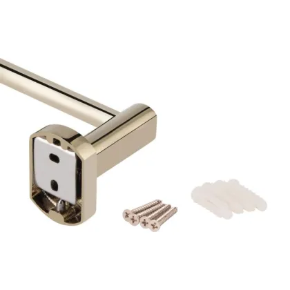 Тримач для рушника Qtap Liberty 4 крючки 450 мм QTLIBORO11544 Gold — Photo 3