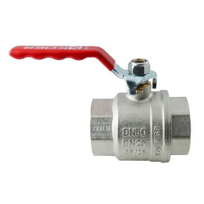 Кран кульовий ГГВ Koer Extreme KE.214-50 - 2" FF ручка "важіль" червона (KR5749) — Photo 1
