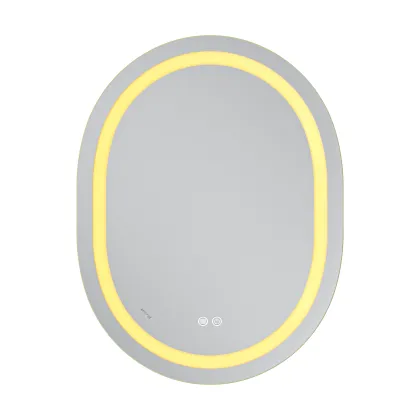 Дзеркало Mixxus Premium ELLIPSE MV05-80x60-Reverse з Led Touch, Anti-fog, димером (3-6,5kK) (MP6642) — Photo 8