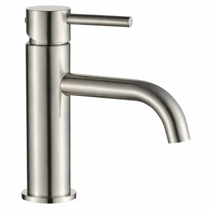 Змішувач для раковини VBI MILANO NICKEL низький