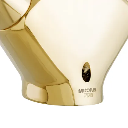 Змішувач для умивальника Mixxus Premium Retro Gold-161 (MI5848) — Photo 3