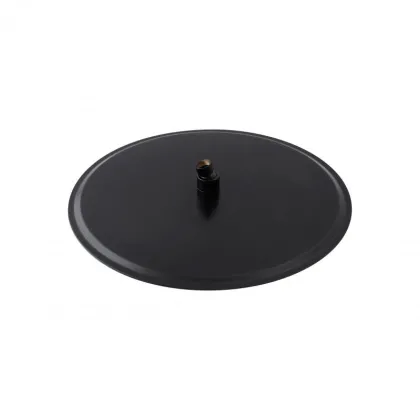Лійка для верхнього душу Qtap Hlavova 400 мм округла QTHLAS400O1ZBB Black Matt — Photo 2