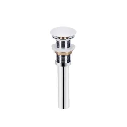 Комплект Qtap Owl: Раковина накладна кругла 400х400х155 мм White + Донний клапан PU02 — Photo 4