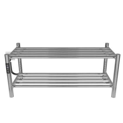 Сушарка електрична Tiffany П2 350x800 Deffi нержавіюча сталь (Хром,JD03,Ліве підключення) — Photo 1