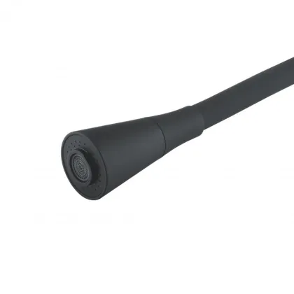 Змішувач для кухні Lidz Aria 015F31 (k35) з гнучким виливом LDARI015F31BGRP49566 Graphite/Black — Photo 6