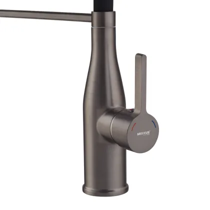 Змішувач для кухні Mixxus Premium Summer 017 GRAPHITE REFL.BLACK (MI6962) — Photo 2