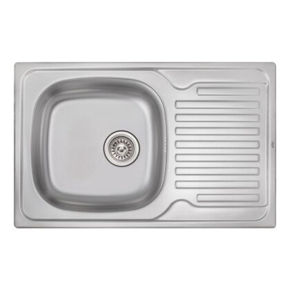 Кухонне миття Qtap 7850 0,8 мм Micro Decor (QT7850MICDEC08)