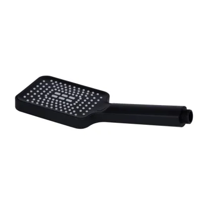 Лійка для ручного душу Qtap Rucni 245x95 мм прямокутна QTRUC125BLM45780 Black Matt — Photo 2