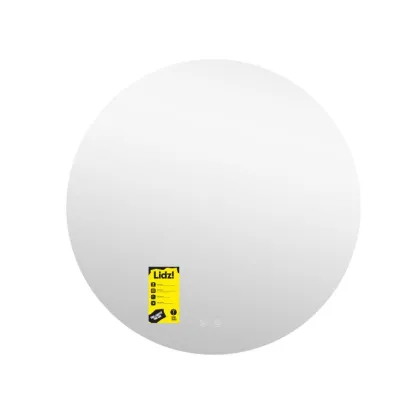Дзеркало Lidz Astra R800 з LED-підсвічуванням Touch, з антизапотіванням, з димером, рег. яскравості LDASR80049290 — Photo 2