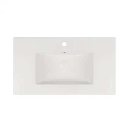 Раковина Qtap Albatross New 810x470x180 White з донним клапаном QT0111750680W