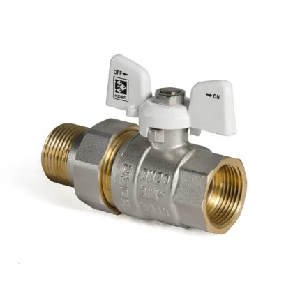 Кран з американкою 3/4" (Koer KR.227.W) білий (KR0097) — Photo 2