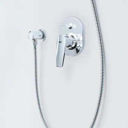 Змішувач прихованого монтажу на 2 споживача Grohe BauFlow (29045000) — Photo 3