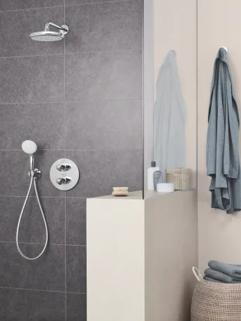 Верхній душ з настінним кронштейном Grohe New Tempesta Classic (26411000) — Photo 2