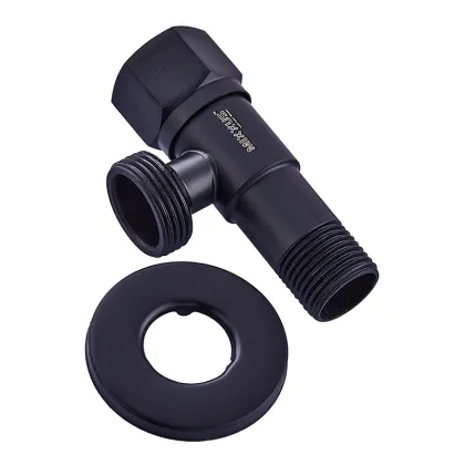 Кран для підключення сантехприладів Mixxus VAL-07-1/2x3/4 Black (MI6059) — Photo 1