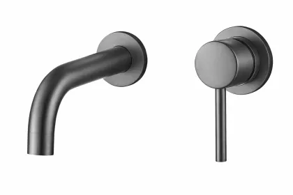 Змішувач для раковини VBI MILANO GRAPHITE прихованого монтажу