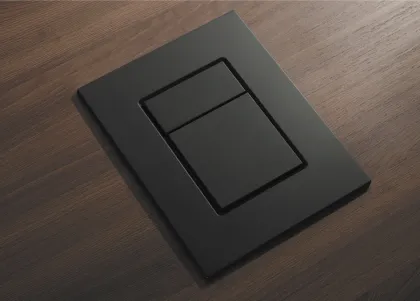 Панель змиву пластикова Koer KT-0607-05 157x198x3mm, квадратна — Photo 1