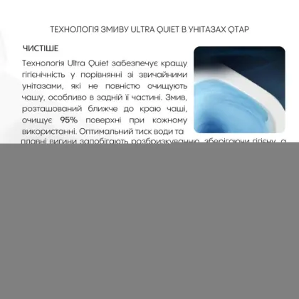 Готове рішення Qtap для ванної кімнати: підвісний унітаз Taurus Ultra Quiet 515x360x350 + комплект інсталяції Standard (кругла клавіша White) — Photo 6