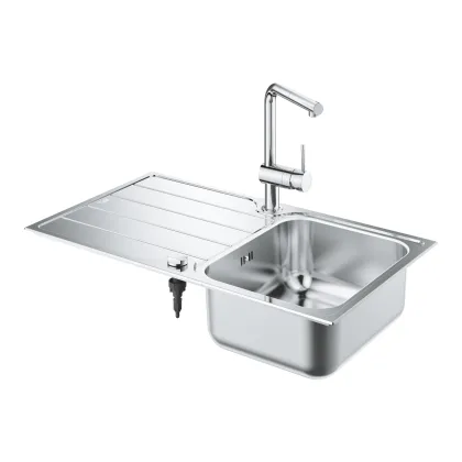 Комплект кухонної мийки і змішувача Grohe K500 (31573SD1) — Photo 5