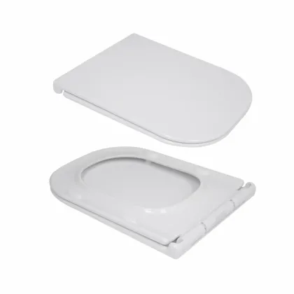 Унітаз підлоговий Qtap Presto Quadro безобідковий із сидінням Soft-close QTPRE27W51021 — Photo 7