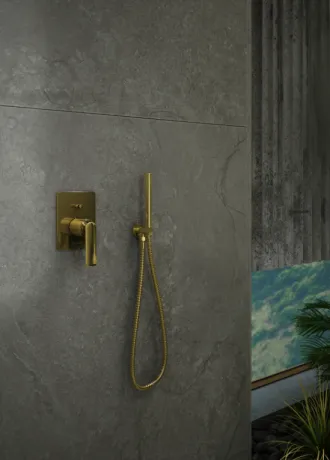 Душова система KOHLMAN EXPERIENCE 30 GOLD + BOX прихованого монтажу * — Photo 3