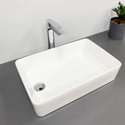 Умивальник (раковина) VBI VELLETRI WHITE накладний — Photo 2
