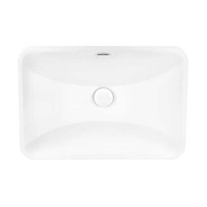 Раковина Qtap Jay 590х400х175 White з донним клапаном QT0711K306W