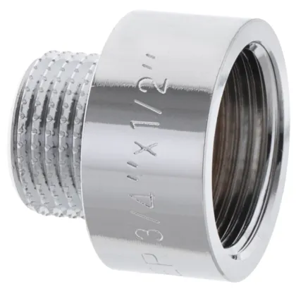 Перехідник (коннектор) 1/2 "х3 / 4" (хром) Koer KF.A0608.CHR (KF0138) — Photo 1