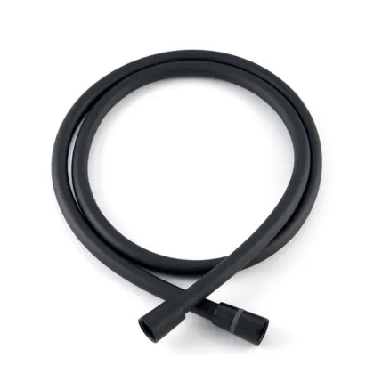 Шланг для душу Koer KB-0804-150-05 (силіконовий 150 см) (Колір чорний) (KR4810)