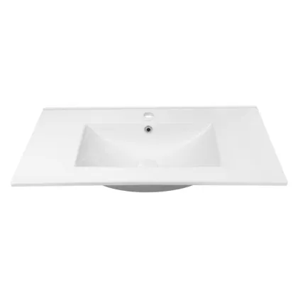 Раковина Qtap Albatross 800х460х180White з донним клапаном QT01113080CW — Photo 2