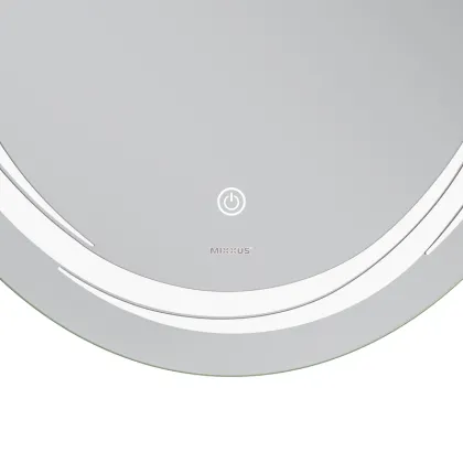Дзеркало Mixxus Premium WAVE MV04-60x80 з Led Touch, Anti-fog, димером (3-6,5kK) (MP6636) — Photo 8