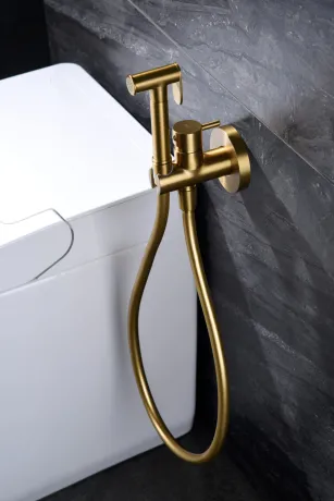 IMEX MUNICH PVD GOLD MATT Гігієнічний душ, PVD матове золото — Photo 1