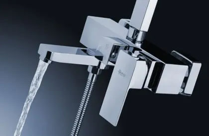 Душовий гарнітур REA NAVARO CHROME хром з виливом — Photo 4