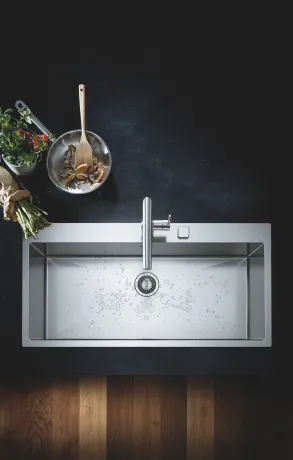 Мийка для кухні із нержавіючої сталі Grohe K800 (31586SD1) — Photo 6