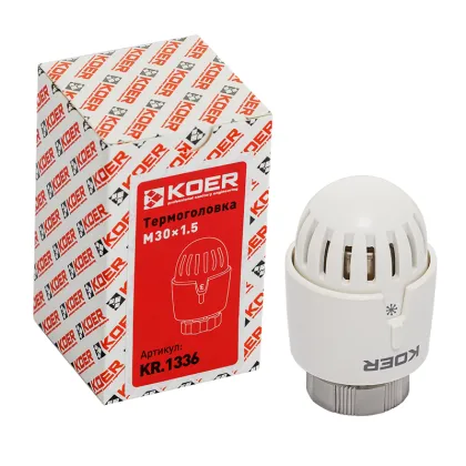 Термоголовка Koer KR.1336 - M30x1.5 (KR3061) — Photo 1