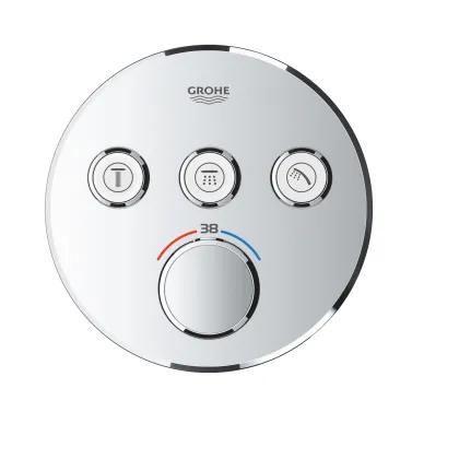 Термостат прихованого монтажу на 3 споживача Grohe Grohtherm SmartControl (29121000) — Photo 4