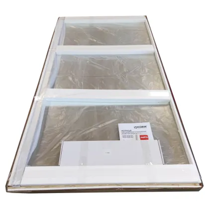 Душова перегородка Koer SR SP02-100x200-TR-01 Walk-In прозоре скло Easy Clean 8мм, хром (KR5395) — Photo 22